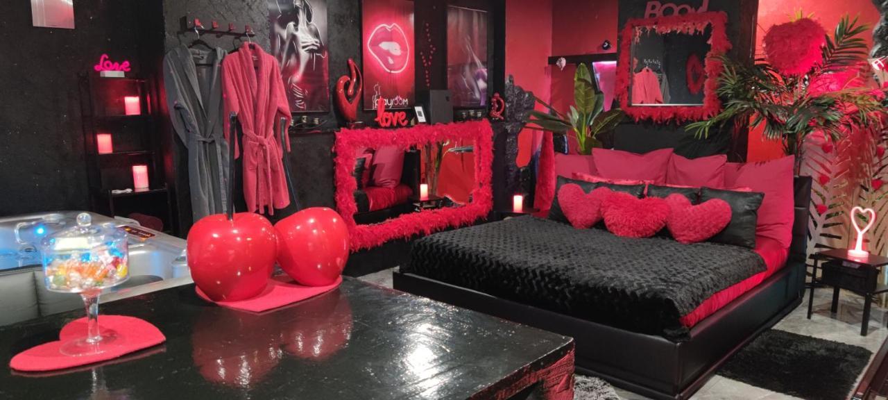 Loft Romantique Hammam Spa Privatif Playroom Grenoble Exterior photo